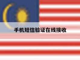 手机短信验证在线接收