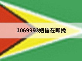 1069993短信在哪找的简单介绍