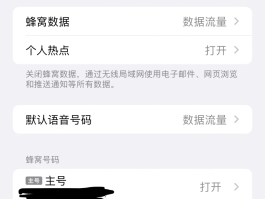 苹果短信发信息怎么切换副号发不出去